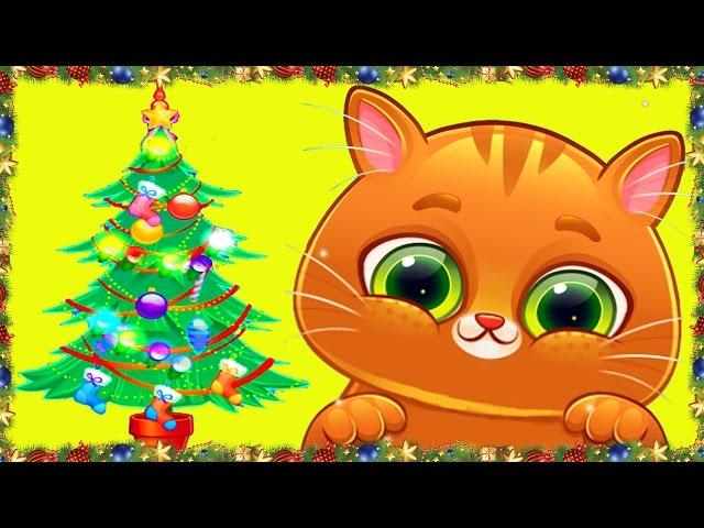 КОТЕНОК БУБУ - НОВЫЙ ГОД # 14 Мой Виртуальный Котик Мультик игра про кота Видео для детей