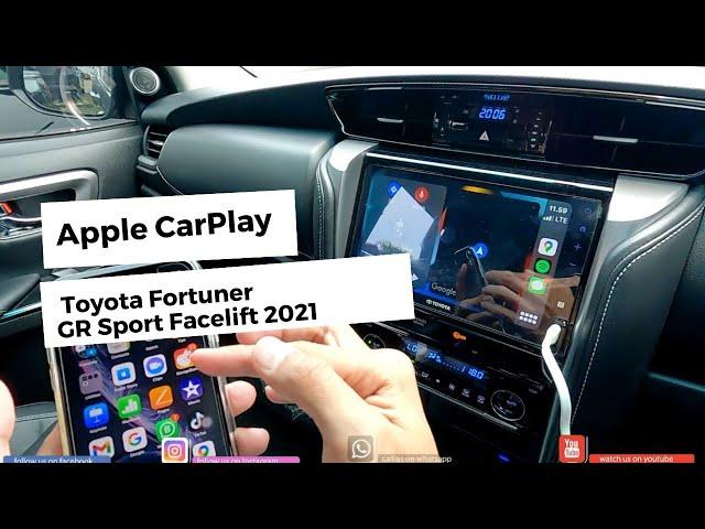 POV | Cara Pakai Apple Car Play Toyota Fortuner GR Sport 2021