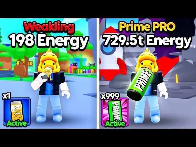 I Bought BEST PRIME BOTTLE and Got 938,108,589 Energy in Energy Drink Simulator!