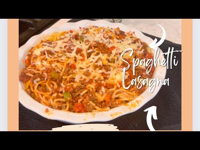 How To Make: Spaghetti Lasagna| Easy Lasagna Recipe| Mira’s Kitchen ️.