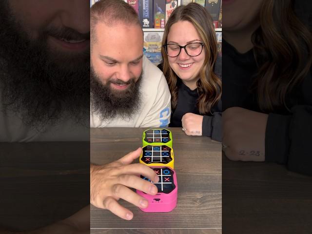 Come Play Tic Tac Toe Bolt With Us! Use code: games4two to get 15% off! #boardgames #giikerpartner