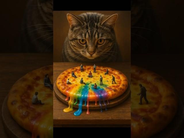 Wait… There’s a Human in This Pizza?!      #shorts #trending #ytshorts