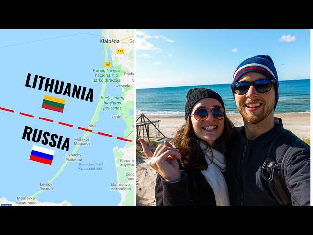 VISITING THE CURONIAN SPIT | Tiny Strip of Land on the Baltic Sea!