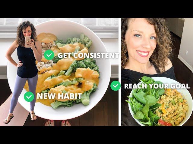 My top 5 Habits for EASY VEGAN WEIGHT LOSS // plant based