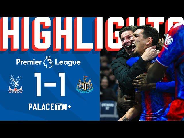 MUNOZ  IN THE FINAL SECONDS ⏰ | MATCH HIGHLIGHTS | Crystal Palace vs Newcastle United