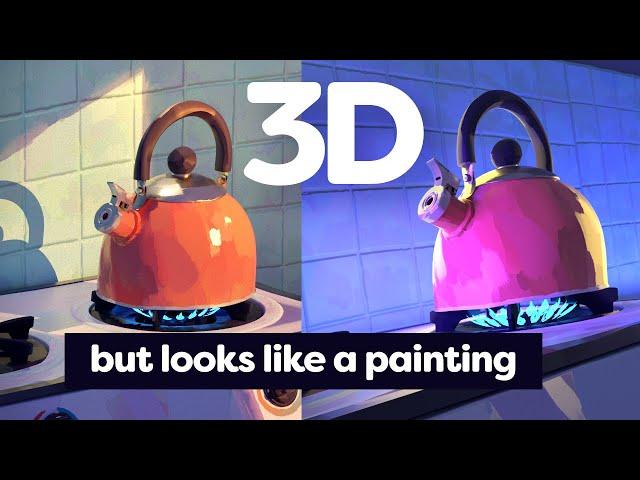 Making 3D animation look painterly (it's easier than you think)