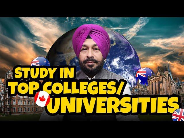 Study in the Top Universities | Here's How? | GoGlobal Consultants