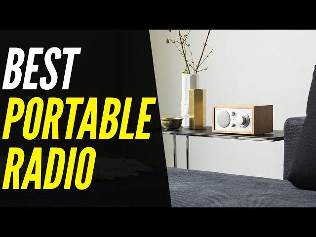 TOP 5: Best Portable Radio For 2022 | Aesthetic Models For Decor!