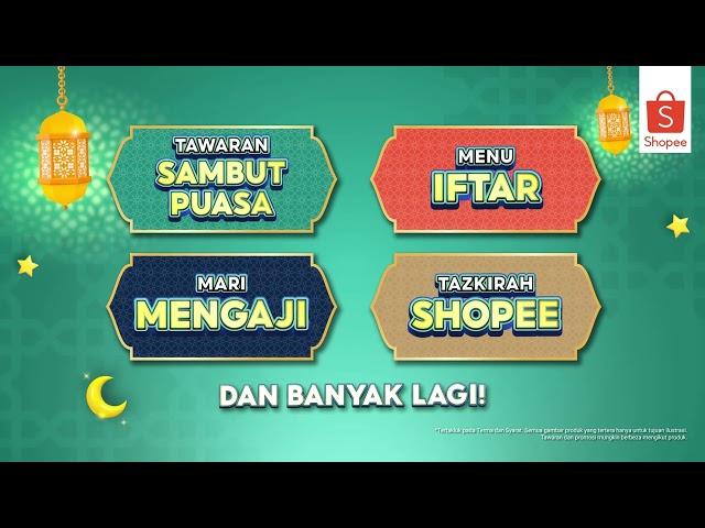 Tonton & Raih 100 Juta Syiling Ramadan Percuma Dengan Shopee Live ⭐