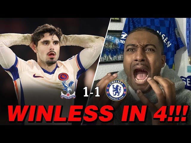 (RANT) MARESCA WHERE IS THE SUBS! | JACKSON FINISHING COSTS US | CRYSTAL PALACE 1-1 CHELSEA REVIEW