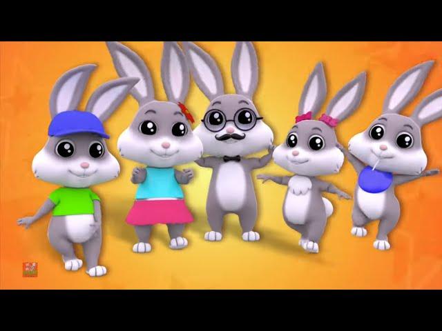 兔子手指家族| 中文儿童歌曲| 学龄前歌曲| Rabbit Finger Family | Animal Rhymes | Chinese Kids Songs | Rhymes For Babies