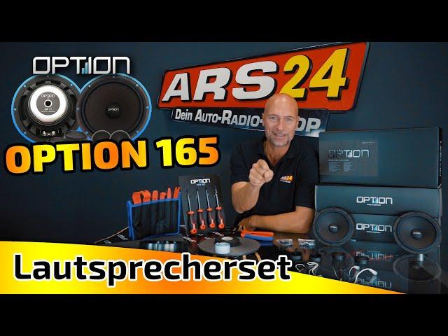 Option 165 | Install new high-quality speakers in the car | ARS24