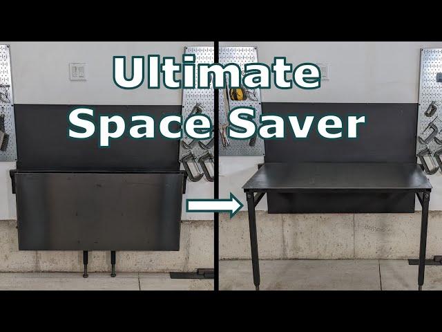 DIY Folding Metal Workbench Build for the Garage