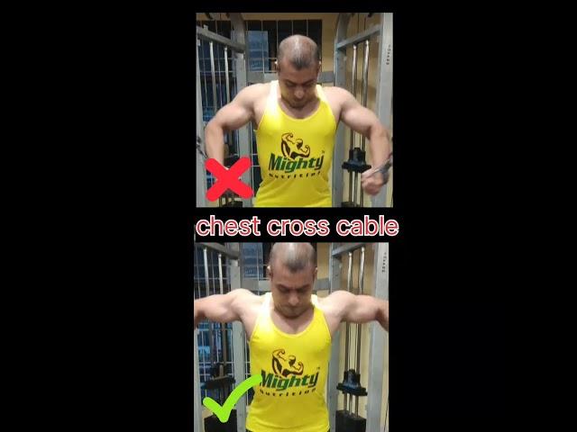 "Ultimate Chest Cross Cable Workout: Sculpt Your Pecs!"