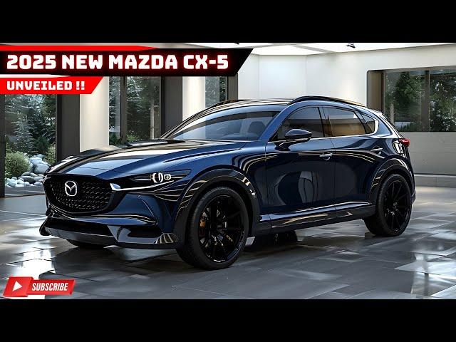 Unveiling The New 2025 Mazda CX-5: The Phenomenal SUV From Mazda is Ready to Impress!