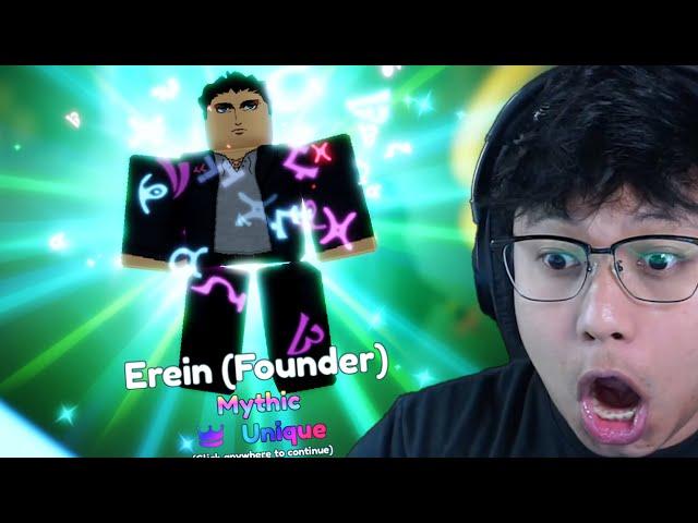 UNIQUE EREN FOUNDER SHOWCASE & GOJO LIMITLESS - Anime Adventures