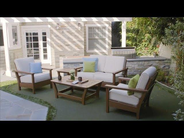 POLYWOOD® Harbour 5-Piece Conversation Set - PWS237-2