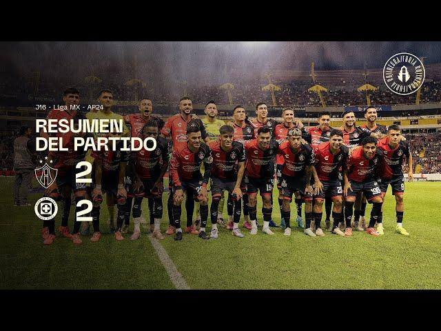 Resumen Atlas FC 2 - 2 Cruz Azul | Jornada 16 | Apertura 2024