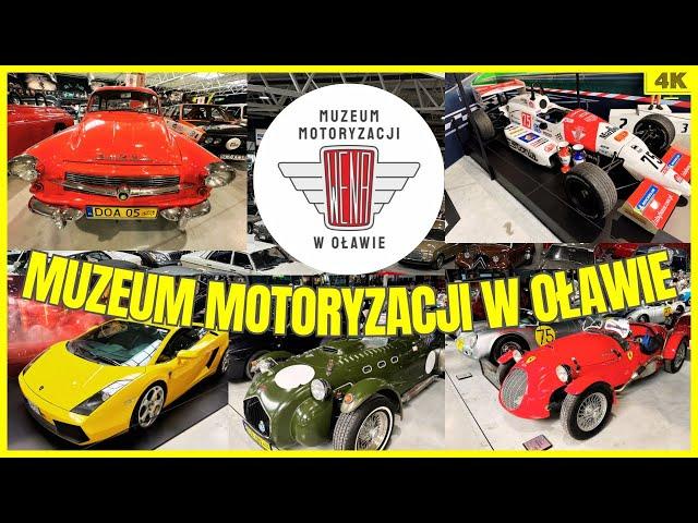 Świeże otwarcie! MUZEUM MOTORYZACJI WENA W OŁAWIE | Największe muzeum motoryzacji w Polsce! ️