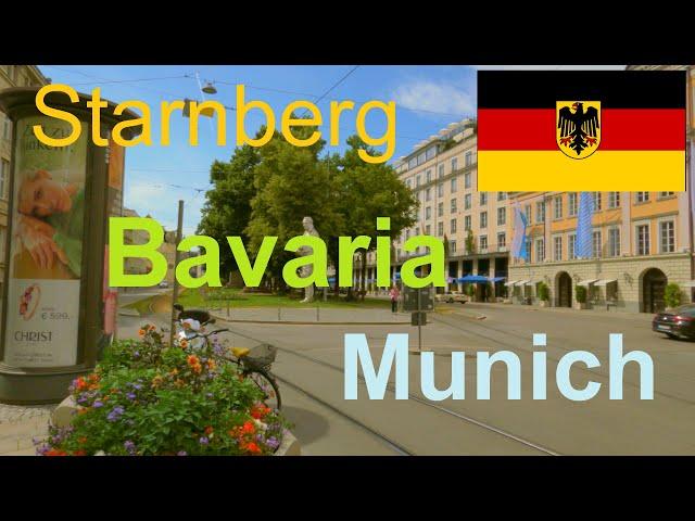 Bavaria : driving in Starnberg and Munich