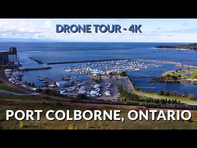 Port Colborne, Ontario in 4K  | Stunning Drone Views of the Welland Canal & Waterfront 