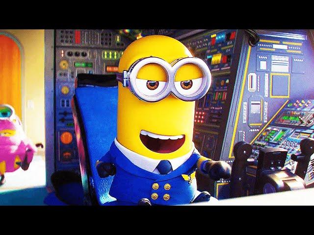 MINIONS: THE RISE OF GRU Clip - "Minions Flying A Plane" (2022)