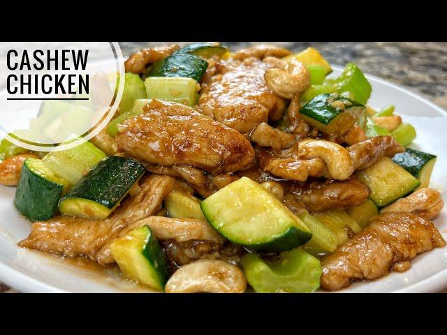 Cashew Chicken Recipe | Easy Vegetable And Chicken Stir Fry Recipe