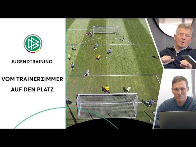 Vom Trainerzimmer auf den Trainingsplatz | Trainingseinheiten für Kinder- & Jugendtraining