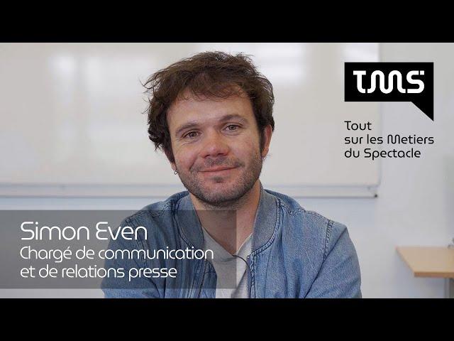 TMS - Simon Even - Chargé de communication et de relations presse