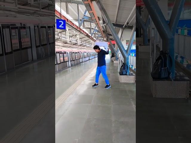 chote se vlog m #Delhi metro #