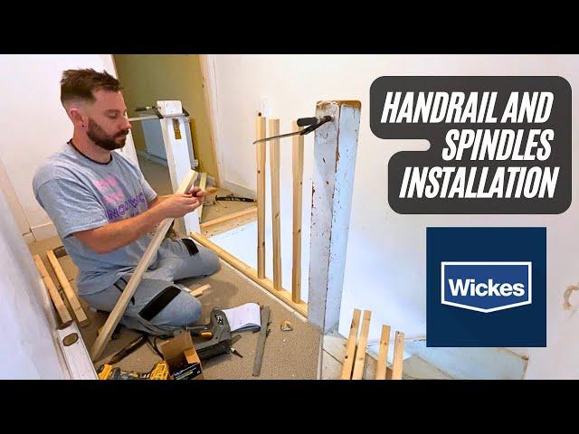 Handrail and Spindles Set installation from Wickes