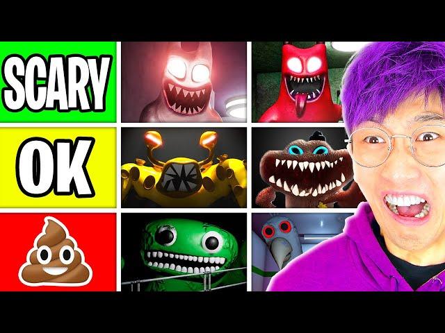 GARTEN OF BANBAN 3 ALL JUMPSCARES! (RANKING EVERY MONSTER!?)