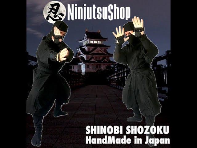  Deluxe Traditional Japanese #ninjauniform Set #shinobishozoku "HandMade in Japan" for #ninjutsu