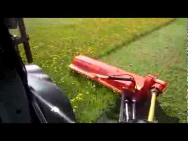 Valtra N92 & Perfect ZW 240 Flail Mower