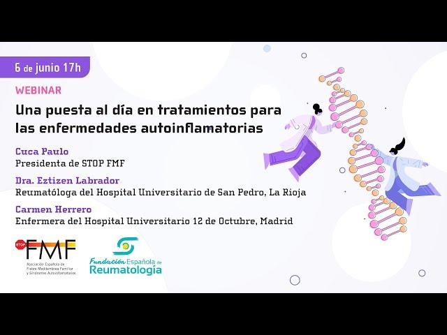 Webinar: Tratamientos para enfermedades autoinflamatorias