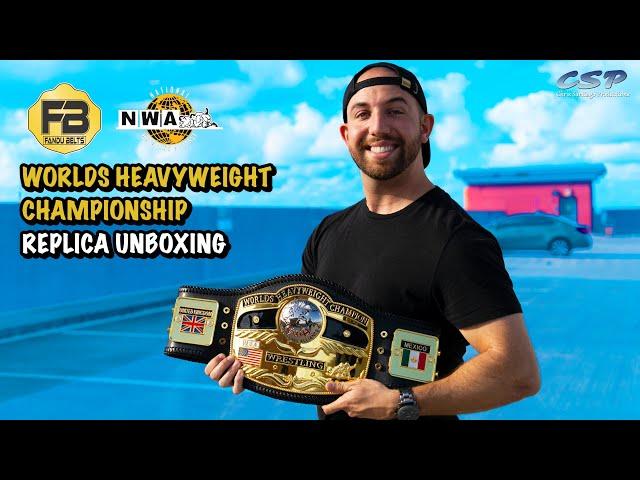 FANDU BELTS NWA "DOMED GLOBE" WORLDS HEAVYWEIGHT CHAMPIONSHIP REPLICA BELT - An Unboxing Video