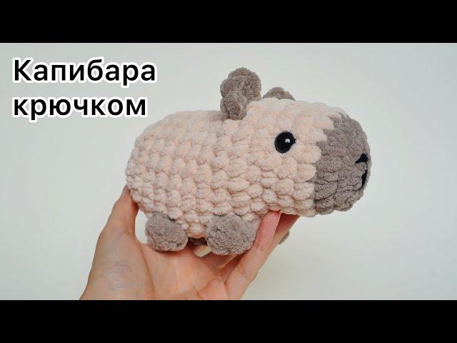 Милая капибара. Мастер класс