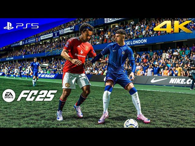 FC 25 - Chelsea vs. Manchester United Ft. Palmer, Zirkzee, | Premier League 24/25 | PS5™ [4K60]