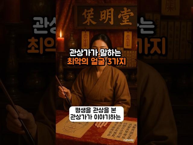 관상가가 말하는 최악의 얼굴 3가지