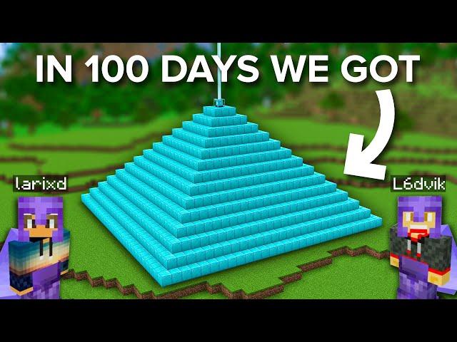 100 DAYS With The Best Diamond Mining Strategy…