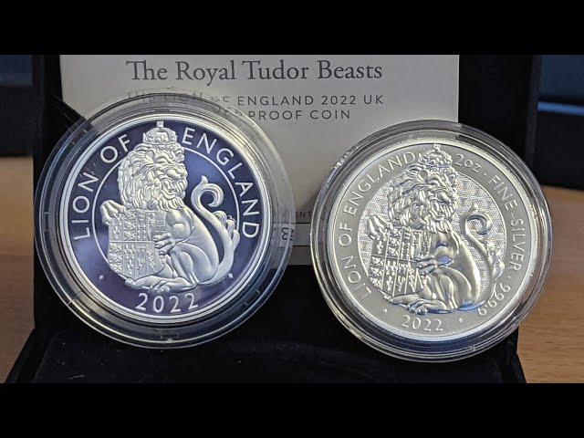 Tudor Beast Lion of England - Bullion Vs Proof