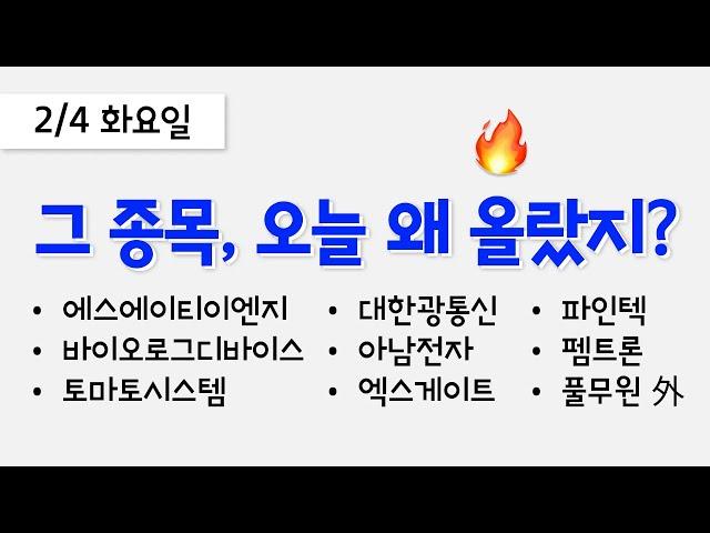 오늘 상한가, 급등 종목과 이유: 에스에이티이엔지, 바이오로그디바이스, 대한광통신, 토마토시스템, 파인텍, 펨트론, 아남전자, 엑스게이트, 풀무원