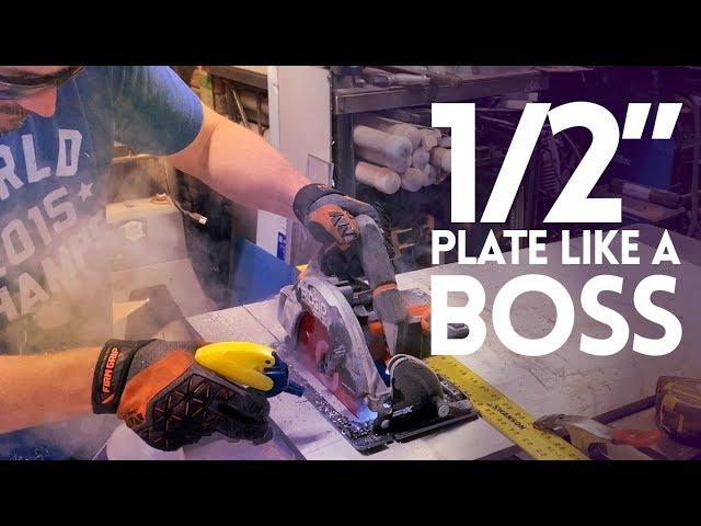 How To Cut Aluminum Plate At Home - DIY