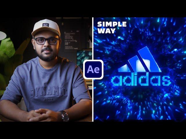 After Effects Tutorial: Particles Logo & Text Animation | Simple Way [2024]