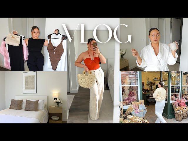 VLOG - FashionNova Outfits & Shopping Haul, Trying Color, Bedroom Makeover & Week in My Life!