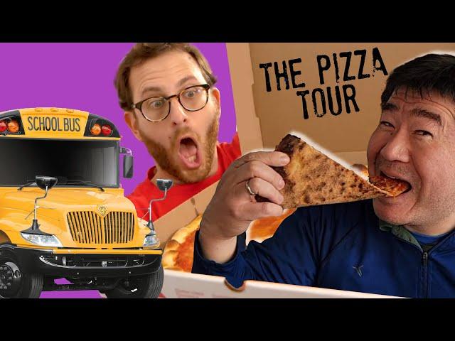 Scott's Pizza Tour Bus with 4 Must-Try Slices