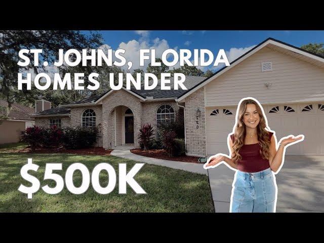 St. Johns, FL Homes Under $500K! Huge back yards, updated kitchens, sunrooms & more