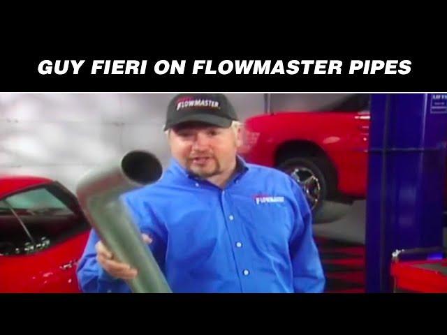 Guy Fieri on Flowmaster Exhaust Pipes