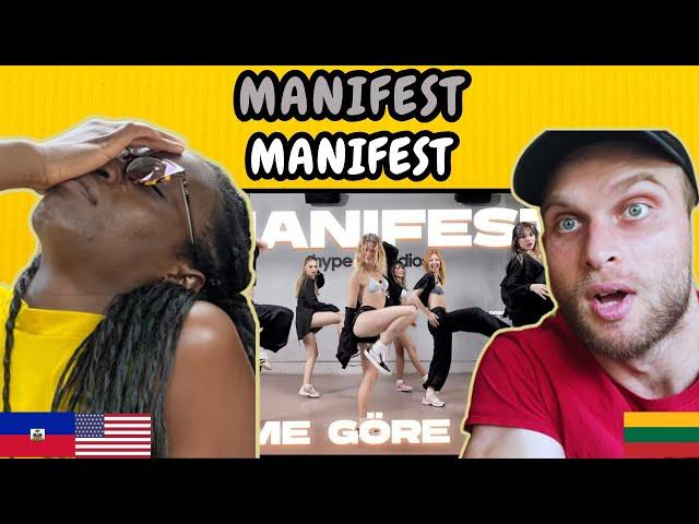 REACTION TO manifest - Manifest (Ritme Göre Dans) | FIRST TIME WATCHING
