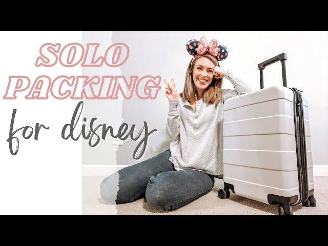 Packing for Disney! | Solo Disney World Trip January 2022